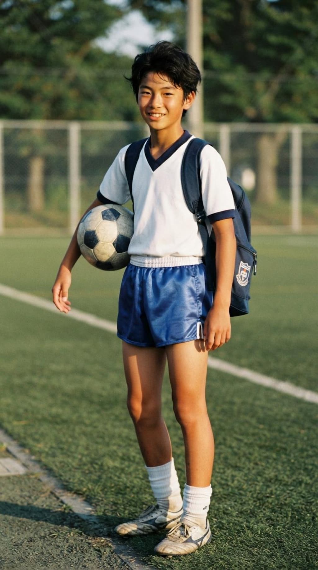 サッカー少年