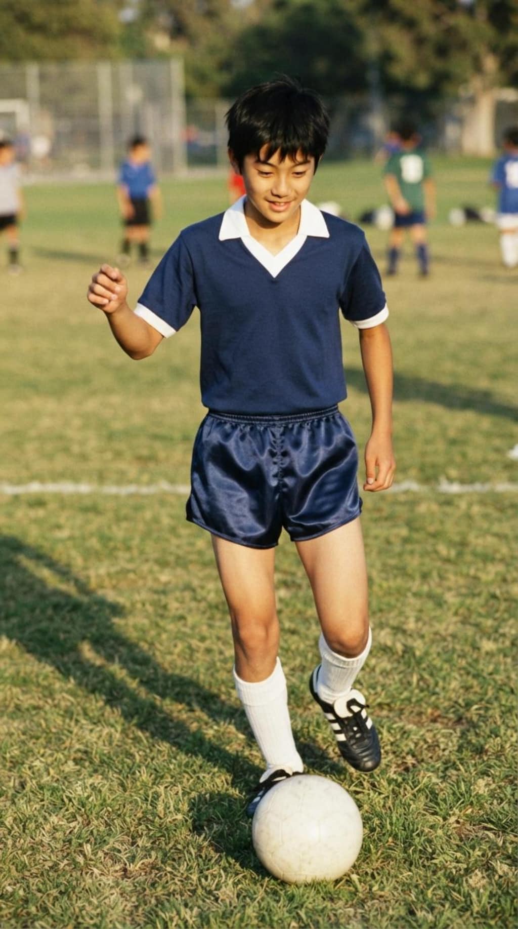 サッカー少年