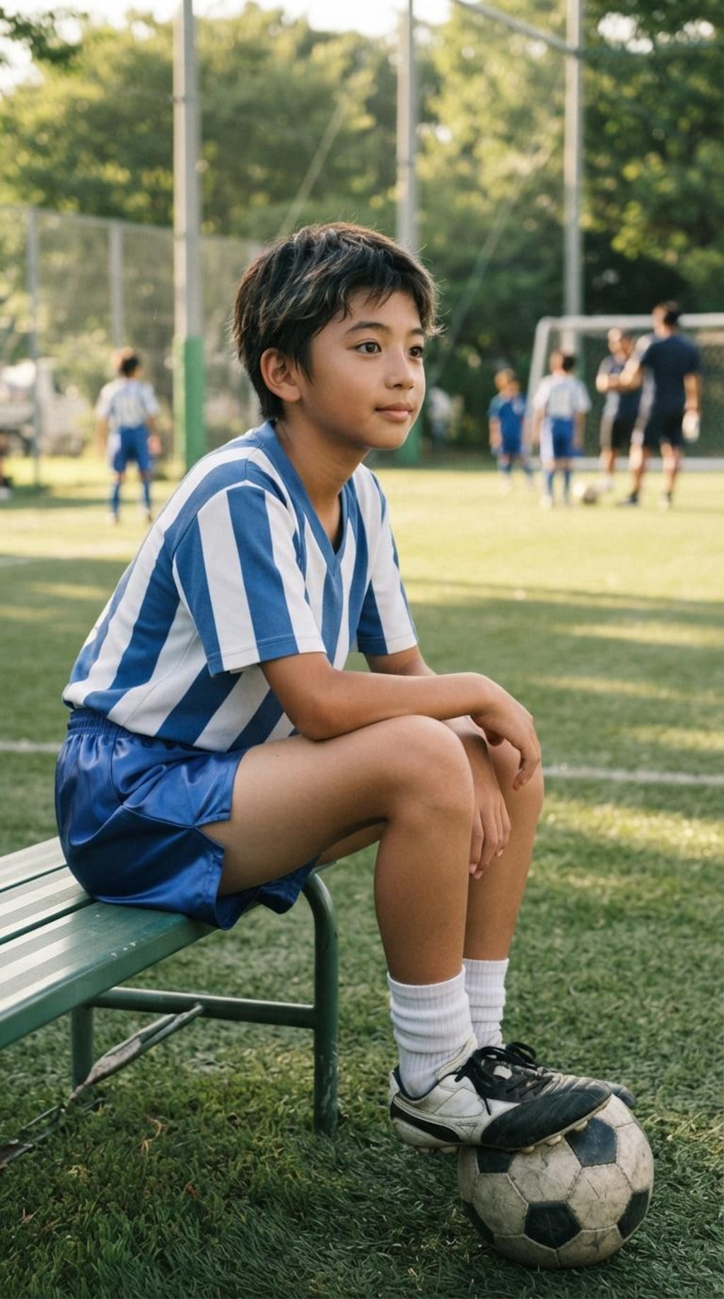 サッカー少年