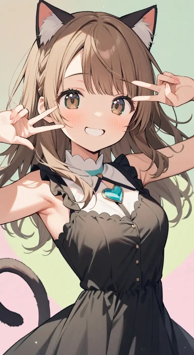 きょうのにゃん娘(新プロフ画像) | の人気AIイラスト・グラビア