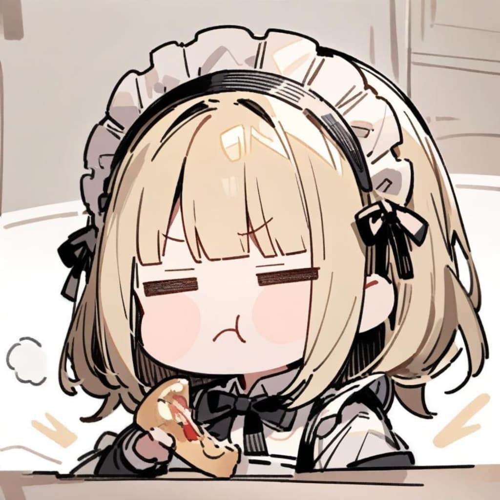 おピッツァ道を歩みしメイドちゃん🍕🍕