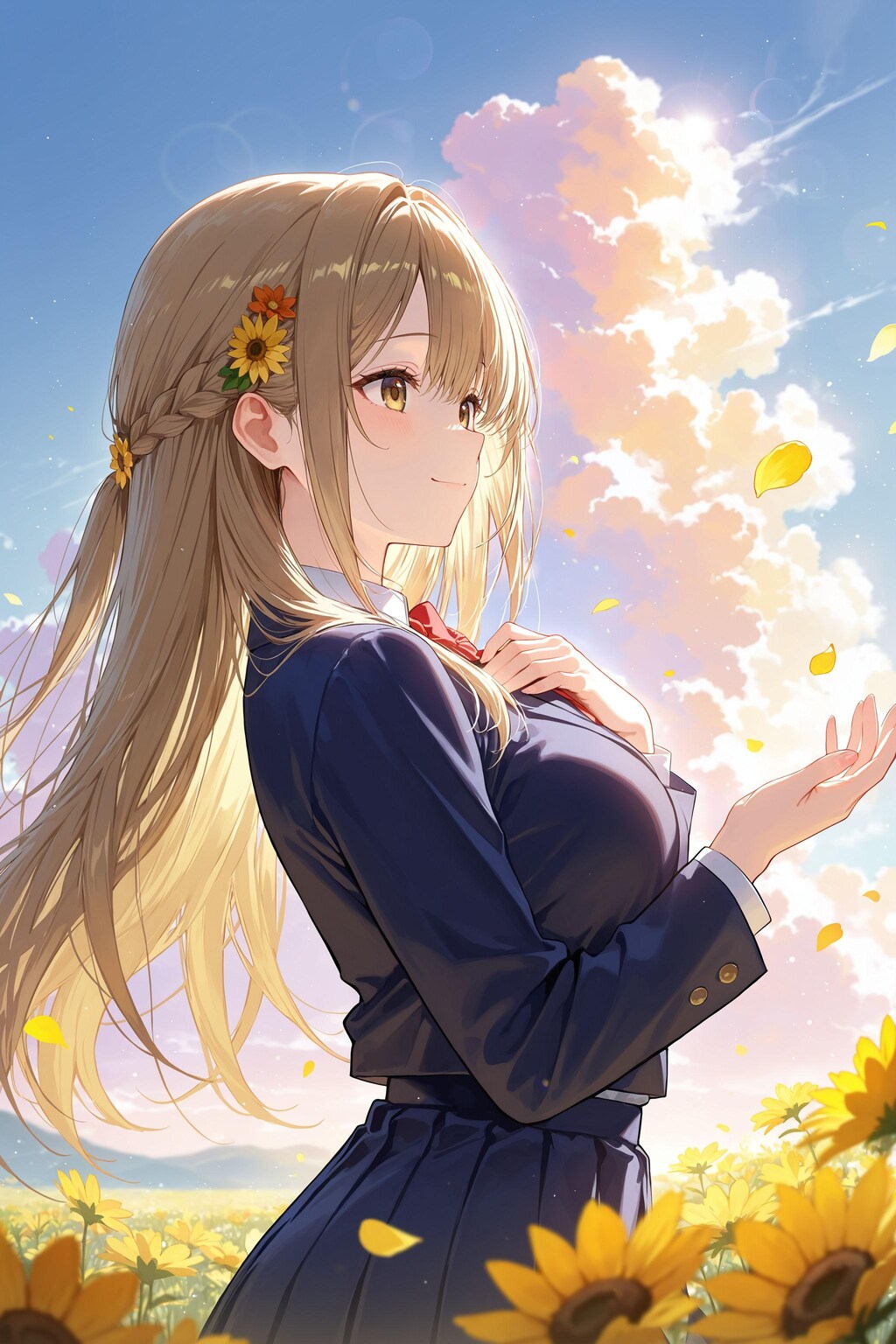 異世界学園の少女さん