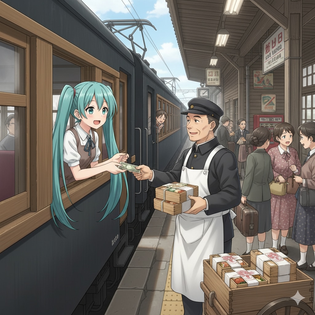 鉄道の旅の楽しみ🍱