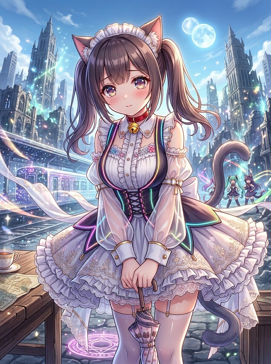 黒ツイにゃん