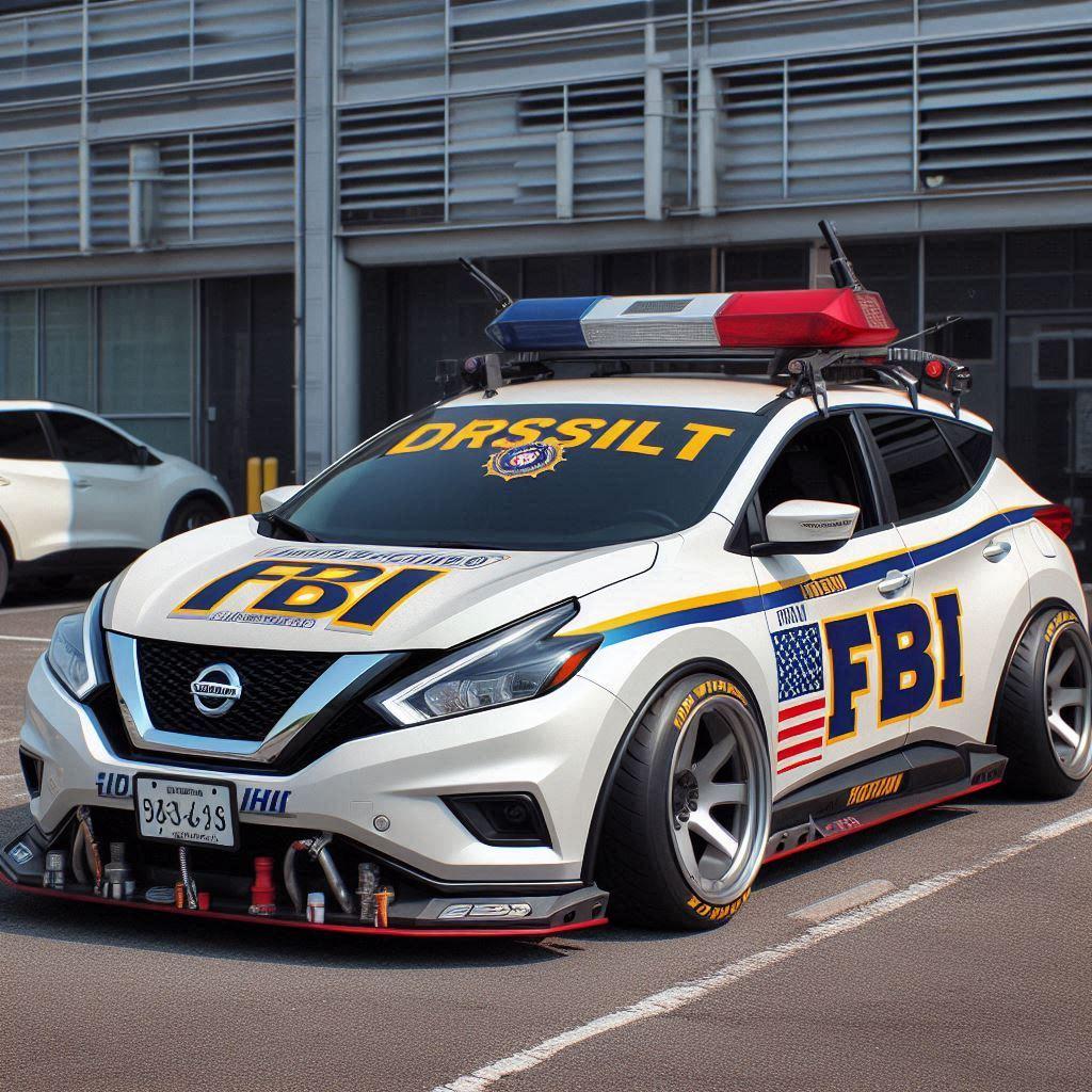 日産ムラーノFBIパトカーのドリ車 | の人気AIイラスト・グラビア