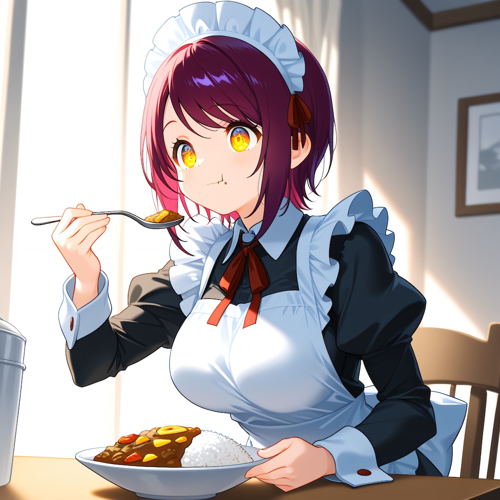 こんにちは（挨拶メイドの芽衣ちゃん）