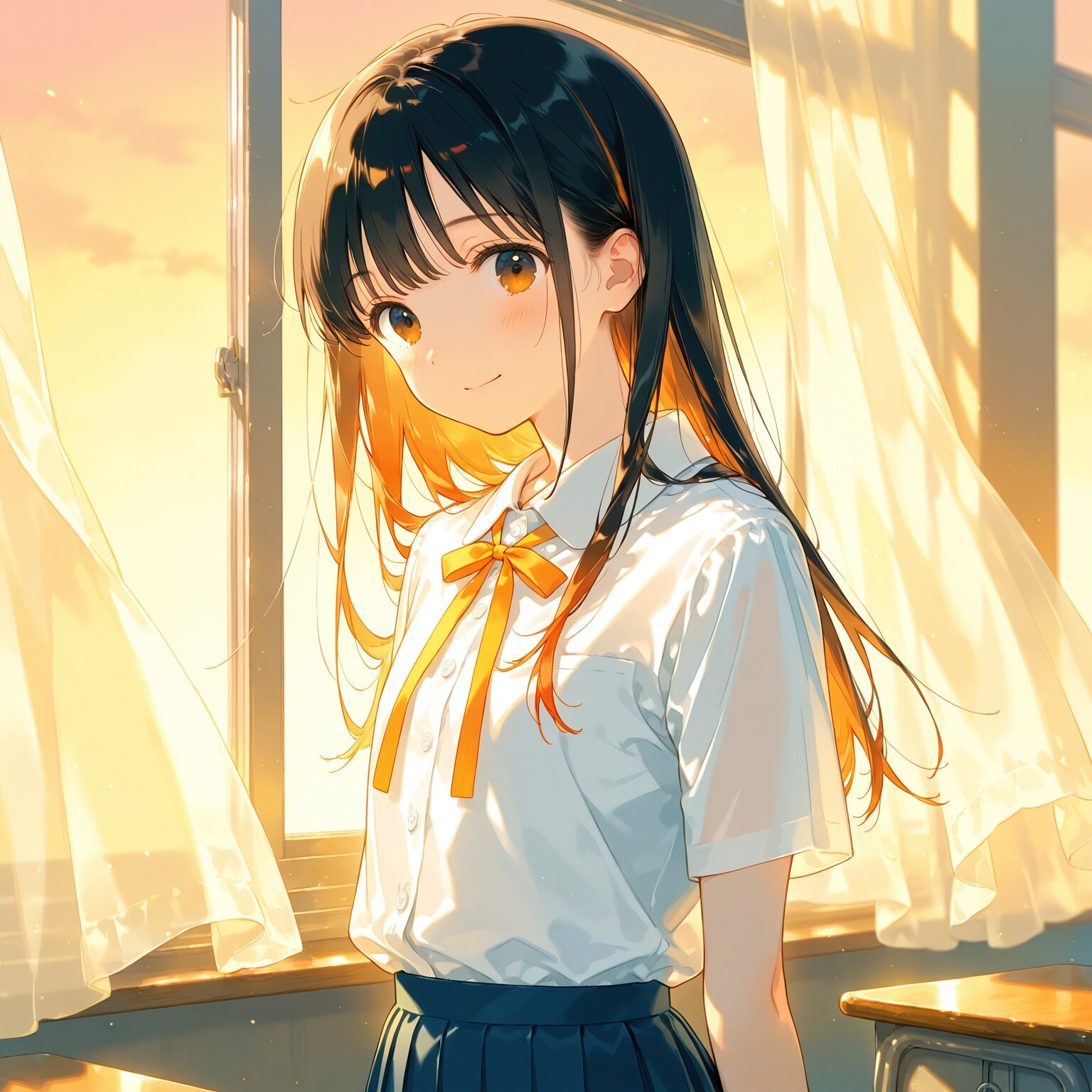 夕やけ