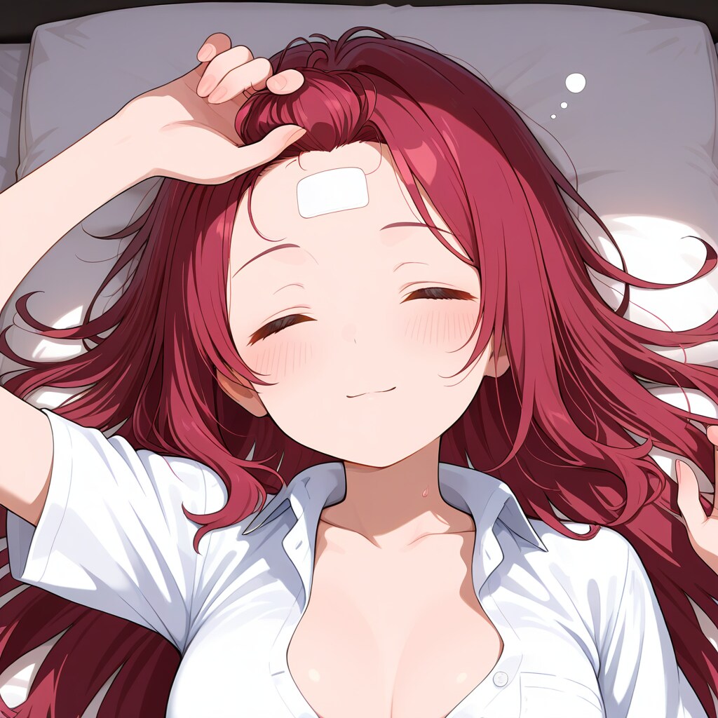 冷却シート、気持ちいい🩵