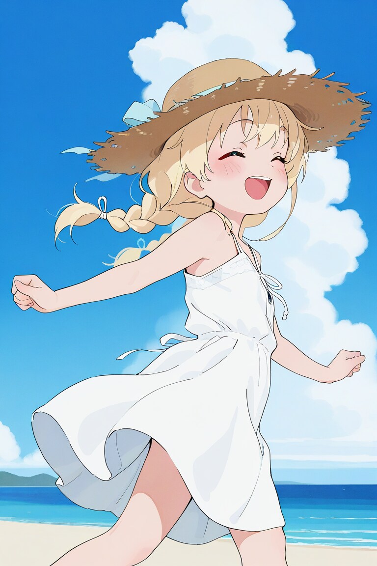 麦わらの女の子 | の人気AIイラスト・グラビア