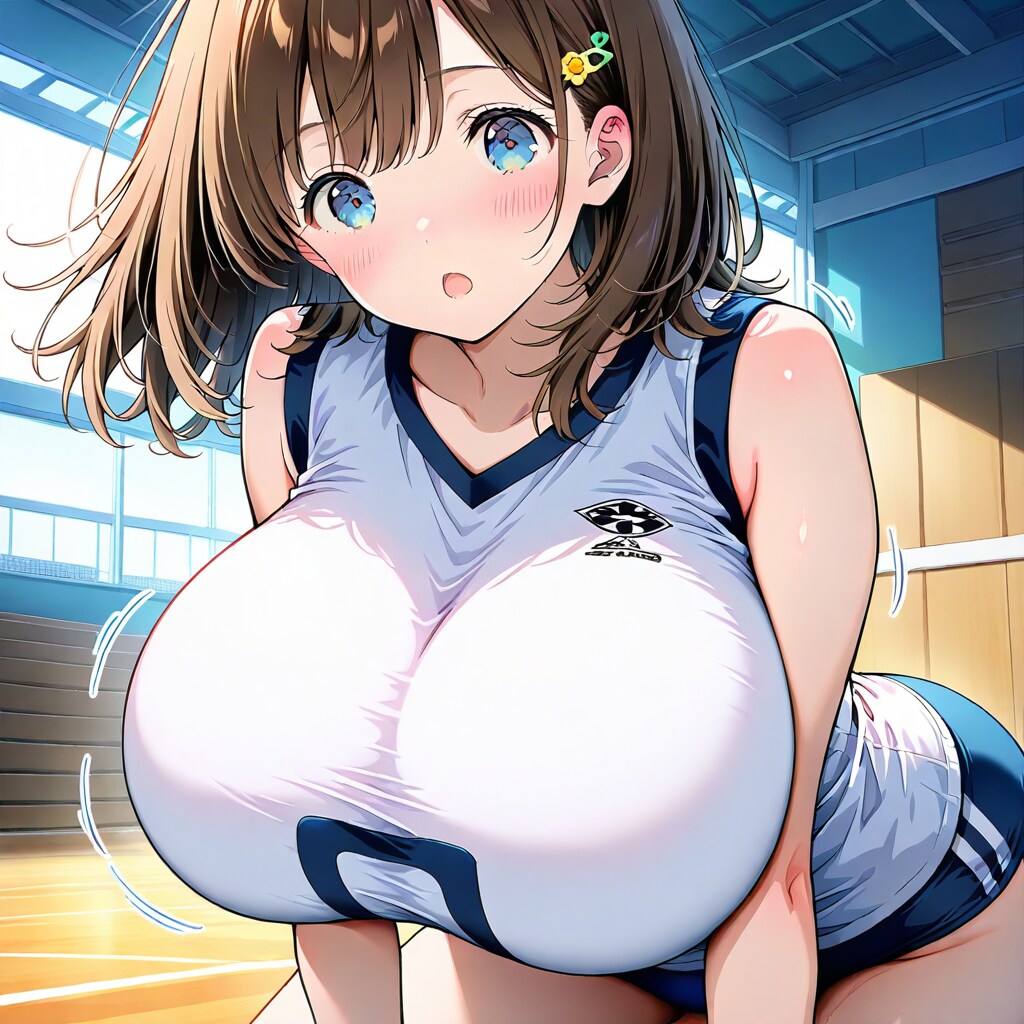うちの子のバレーボール
