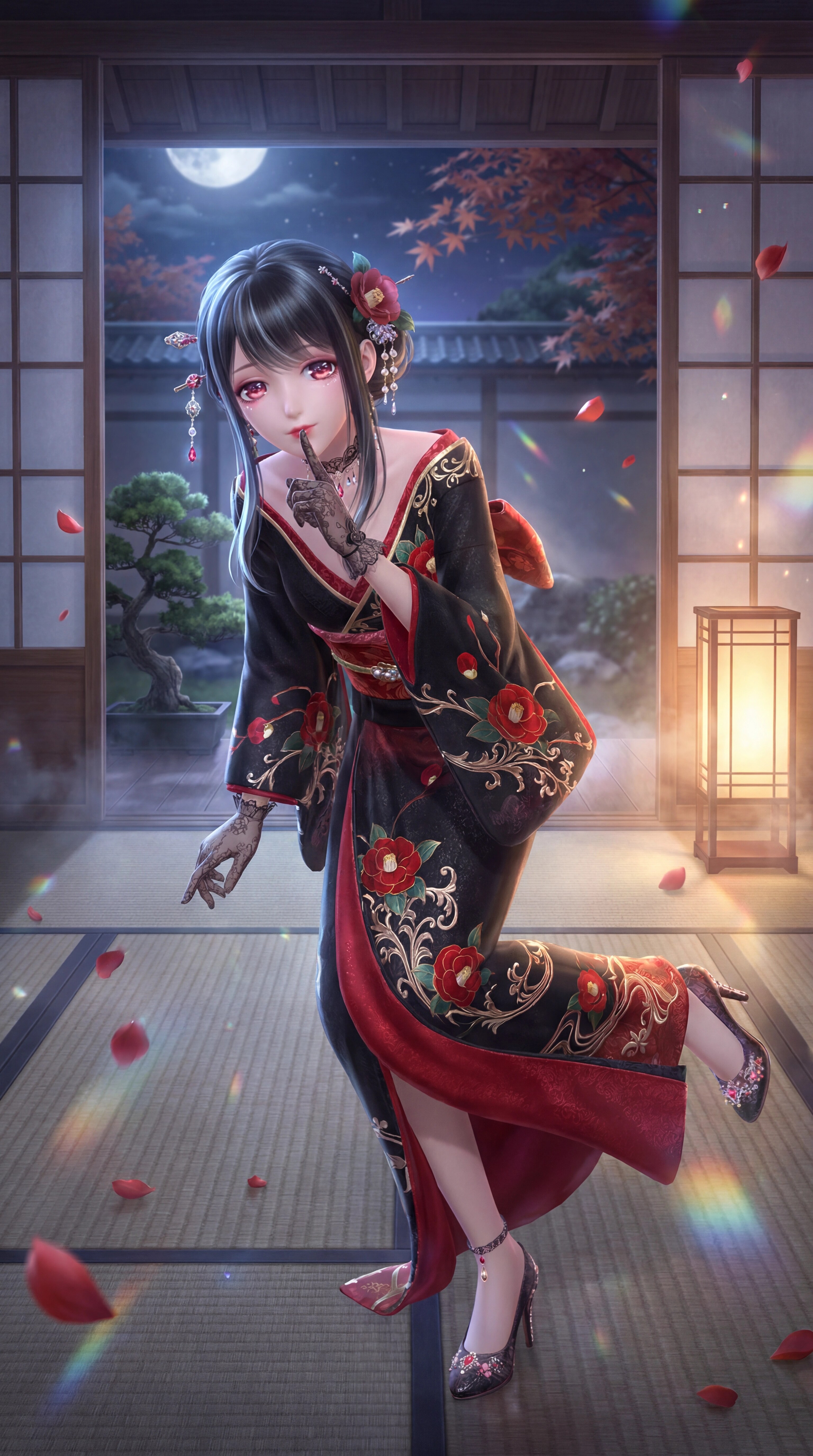 紅椿静謐