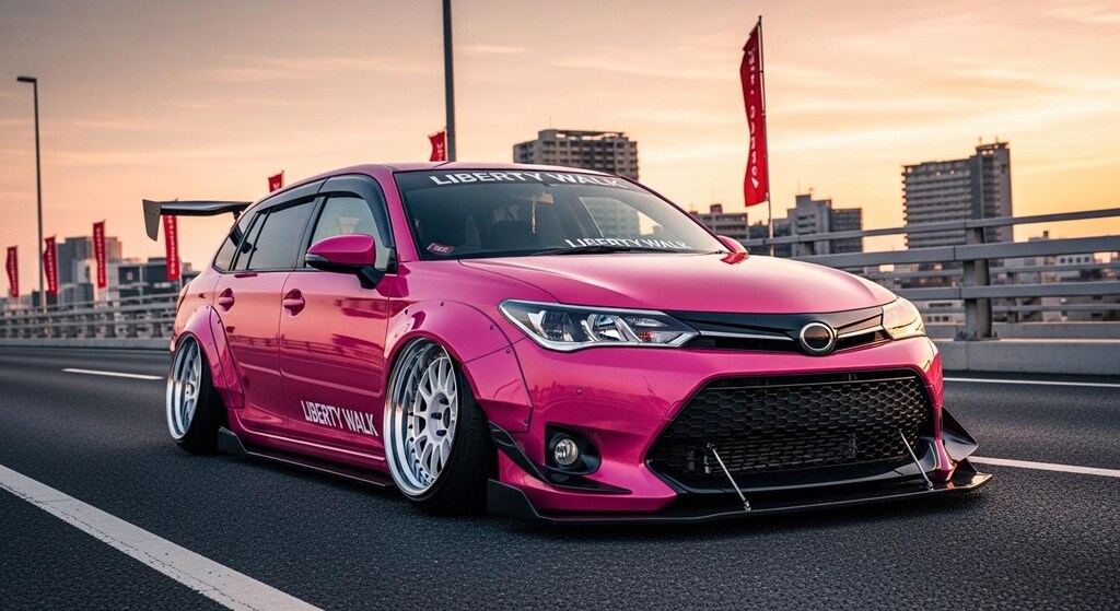 リバティーウォークカローラフィールダー