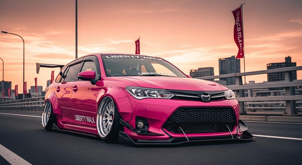 リバティーウォークカローラフィールダー