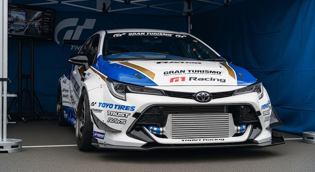 トーヨータイヤGRカローラのドリ車