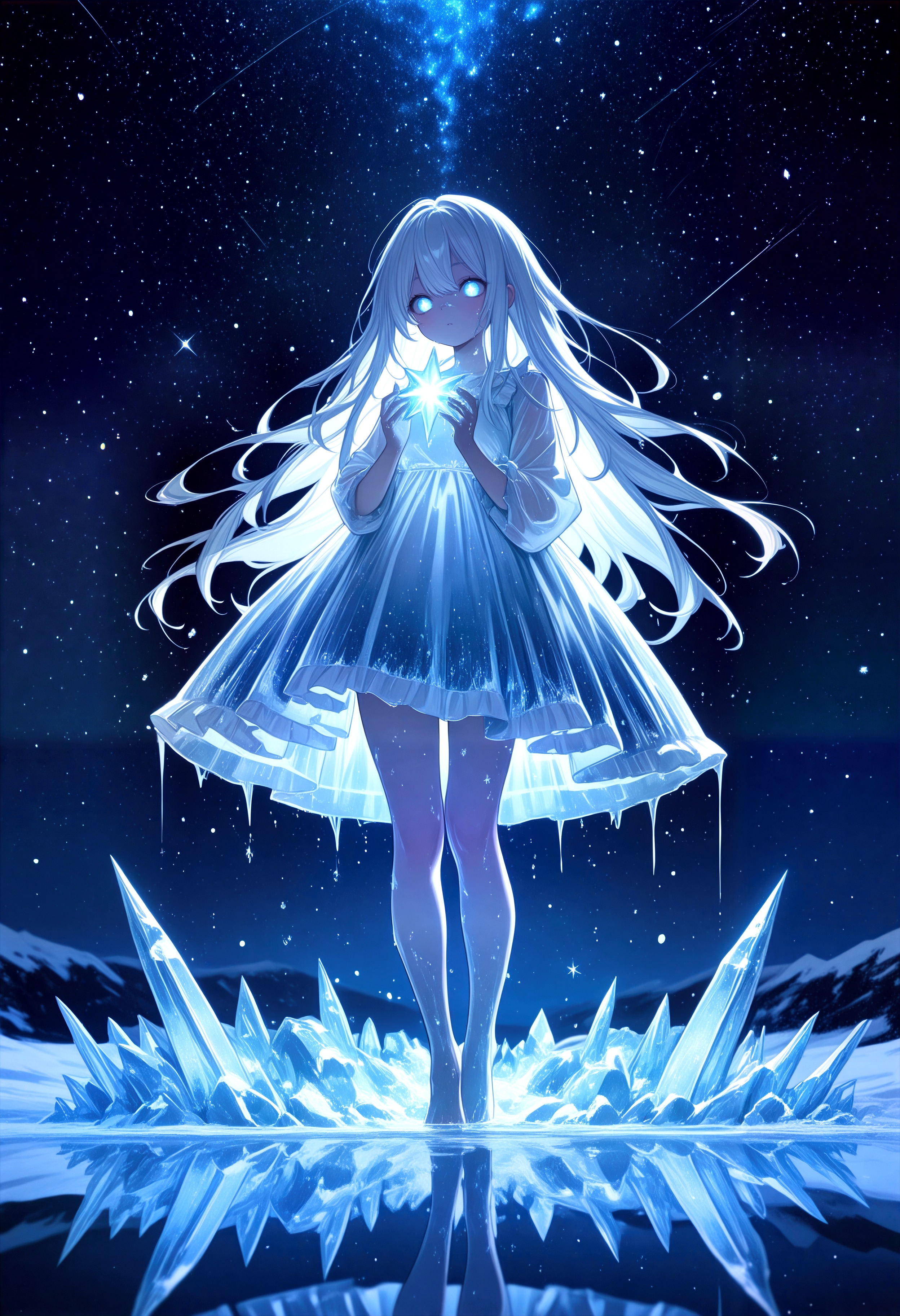 水霜に濡れた星 | の人気AIイラスト・グラビア