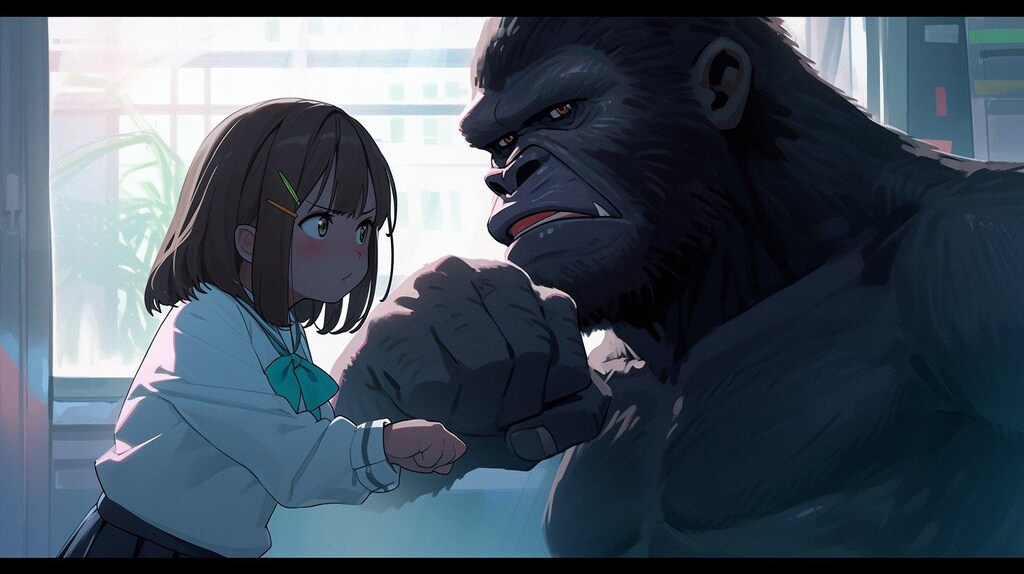 意思疎通  ウホッ  … う、うほ