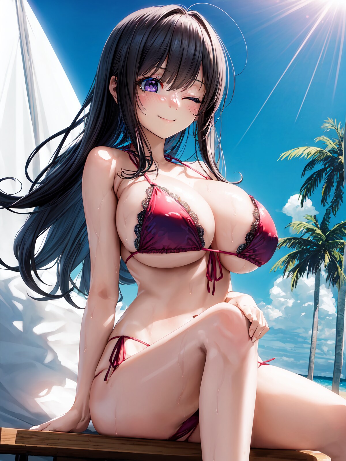 今日の水着枠