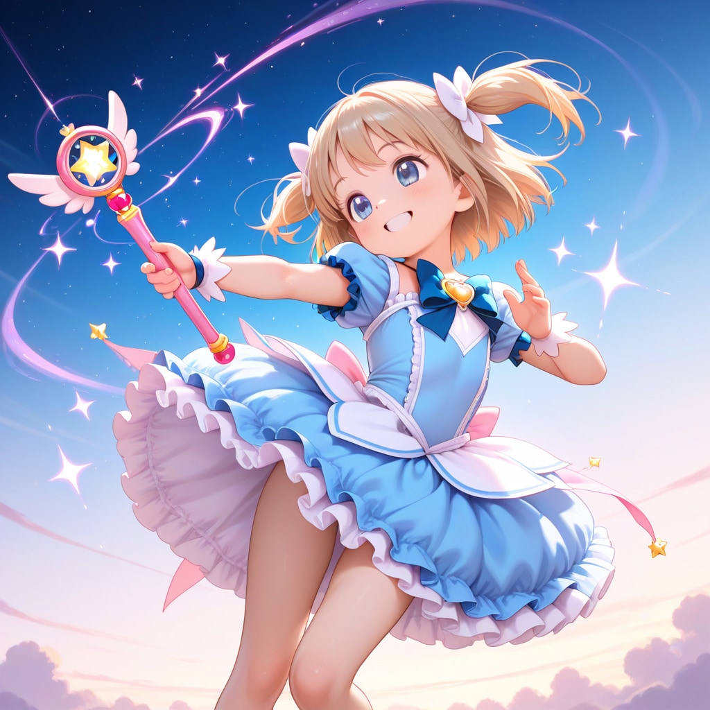 星空と魔法少女🧙‍♀️