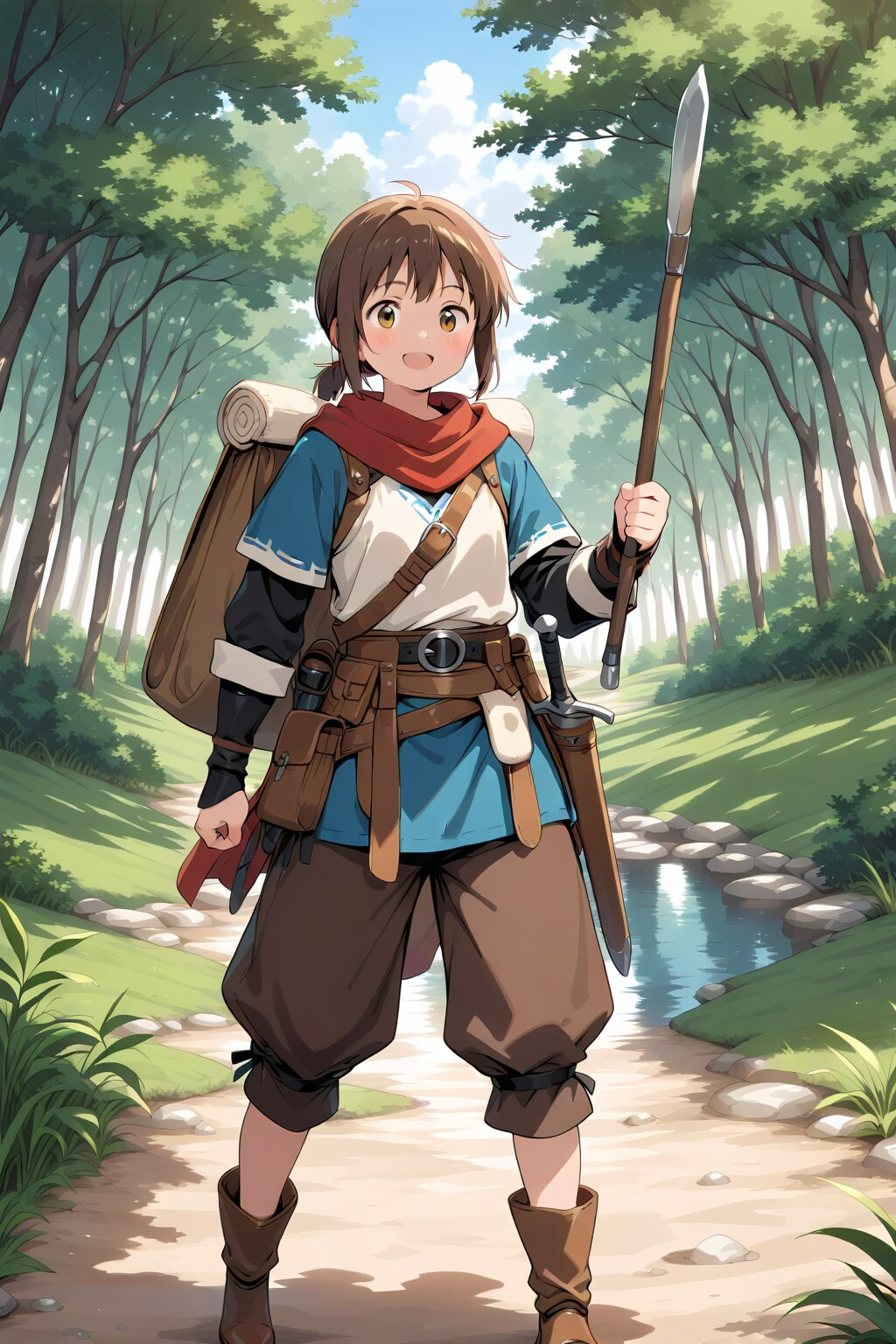 美少女冒険者 | の人気AIイラスト・グラビア