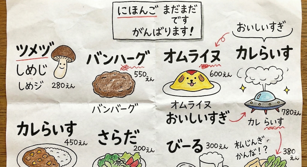 来日したばかりの人が開業したレストラン