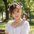 企画名 : わたしとちびキャラ 2枚目