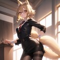 狐っ娘にOLスーツを2 4枚目
