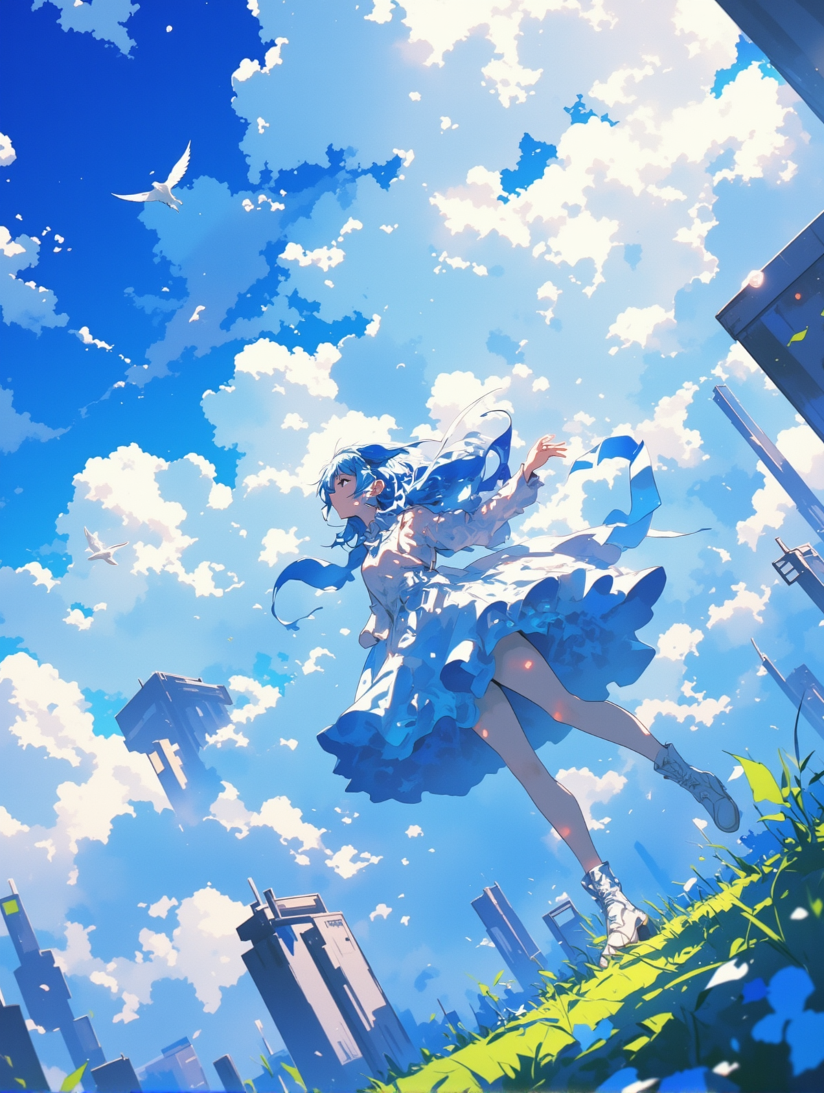 ブルーバード_19 | の人気AIイラスト・グラビア