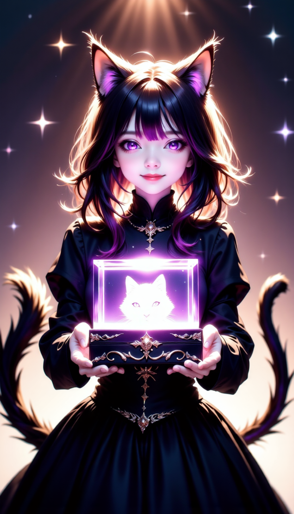 生死重なるシュレディンガーの猫「開けてごらんになる？」