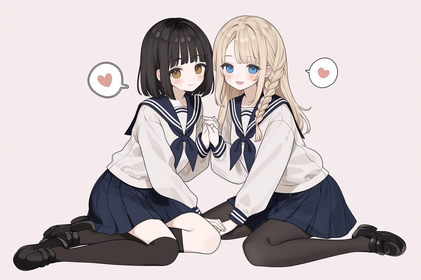 二人のJK345