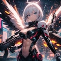 サイバーパンクなエンジェル戦士 3枚目