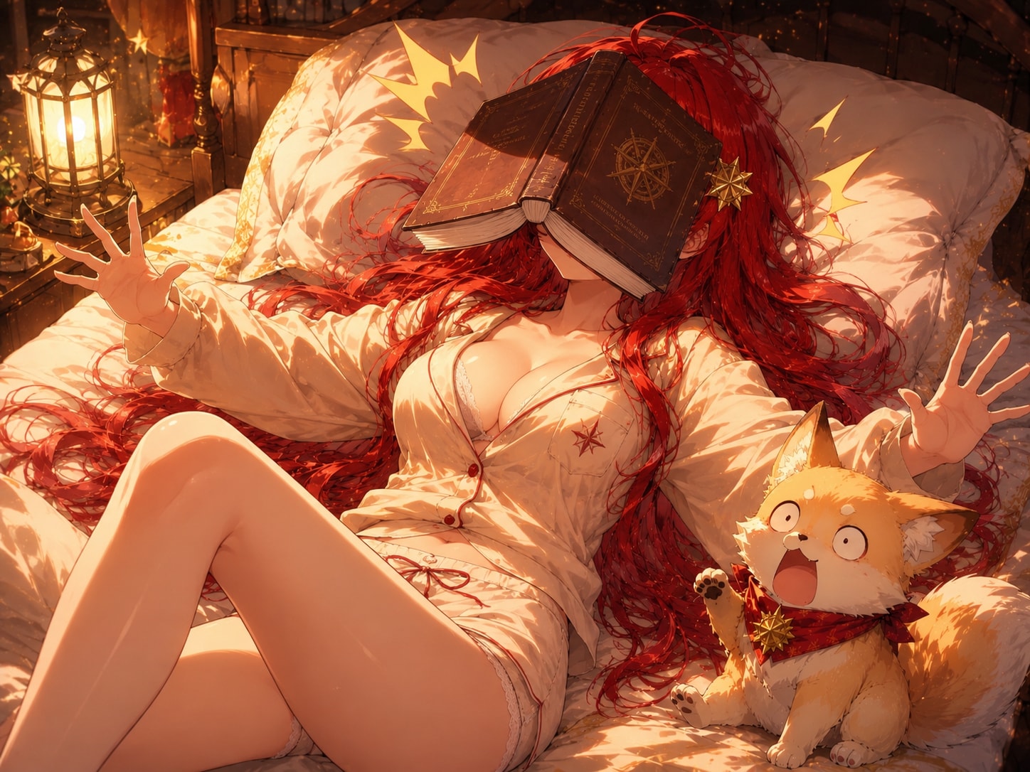 うっかり寝落ち、本が直撃した夜📖🌃