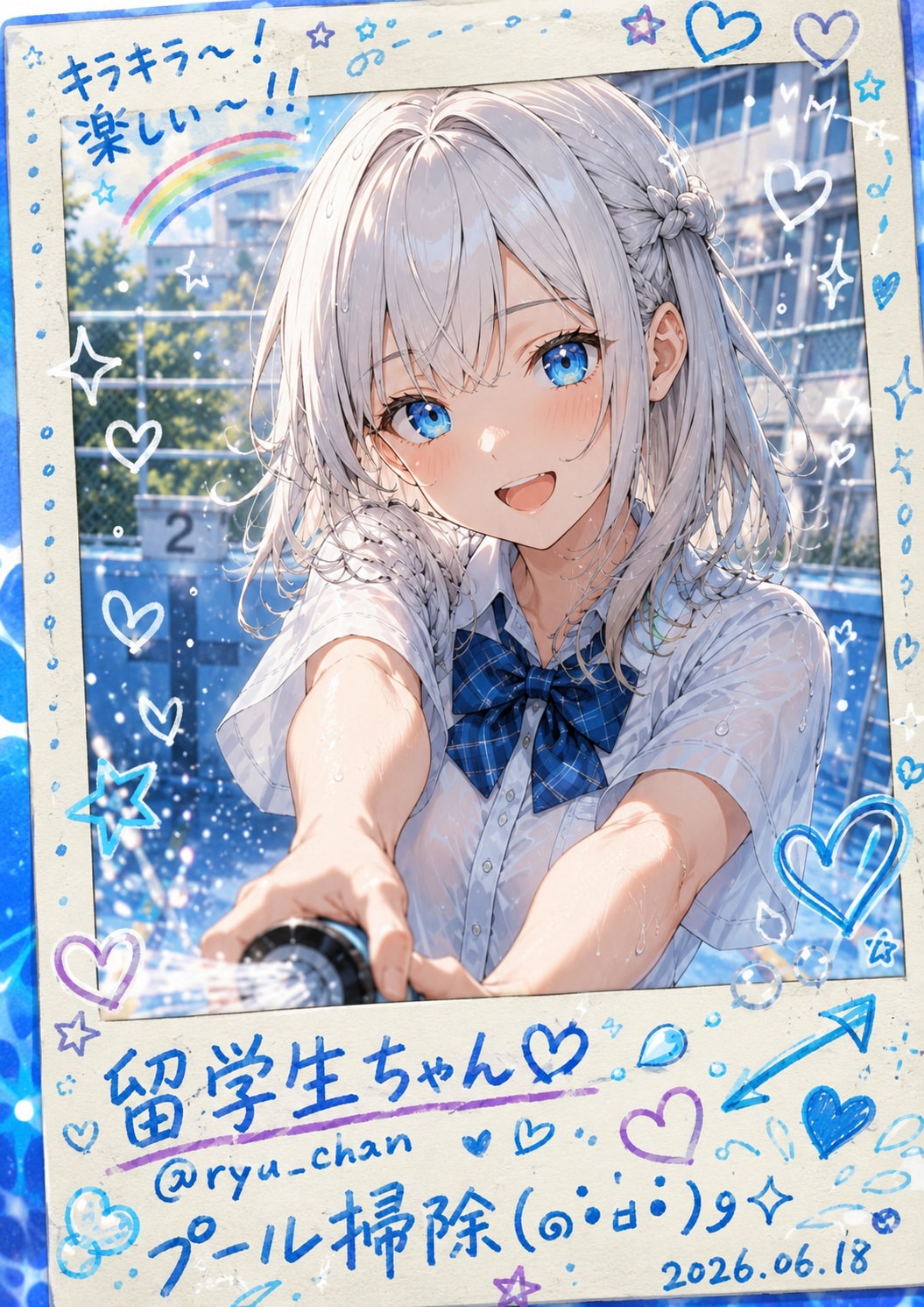 プール掃除