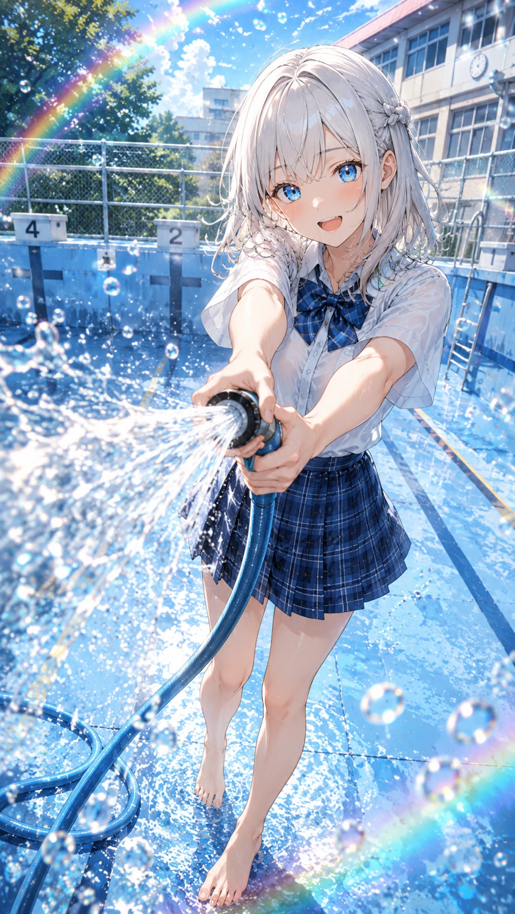 プール掃除