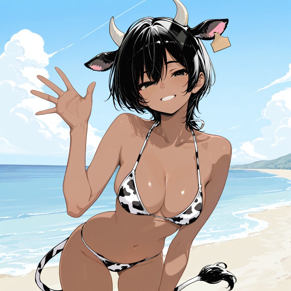 ウシ娘　オン　ザ　ビーチ