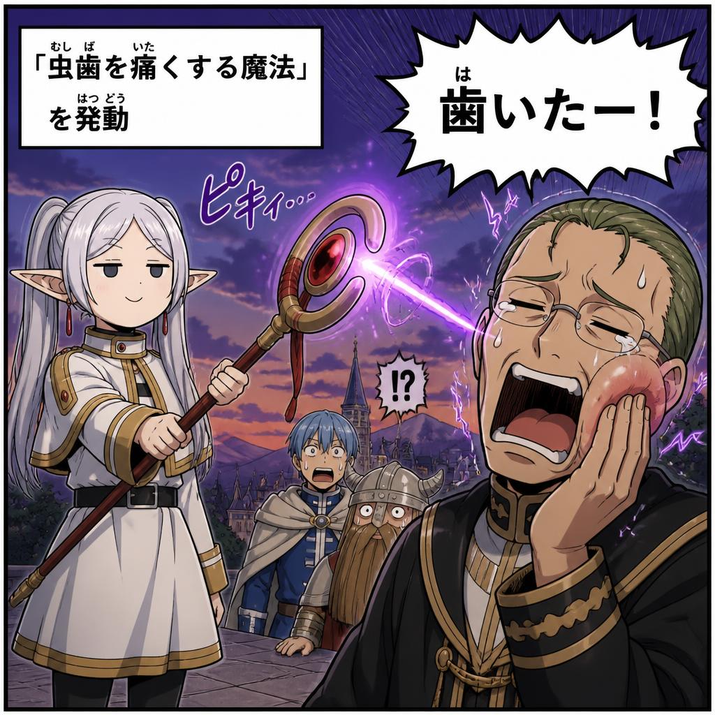 ハイターの歯いた