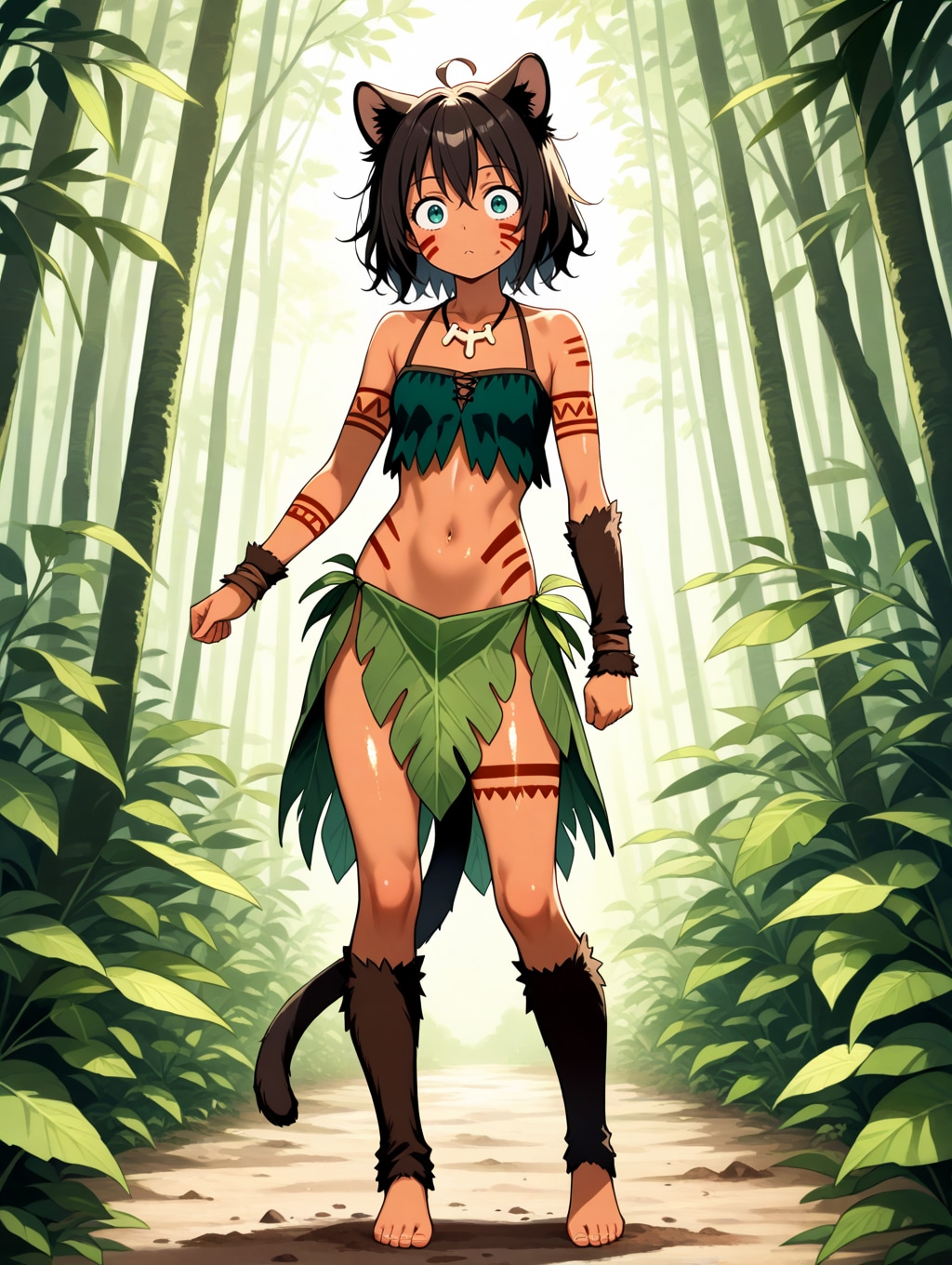 【今日の腹筋】部族の娘