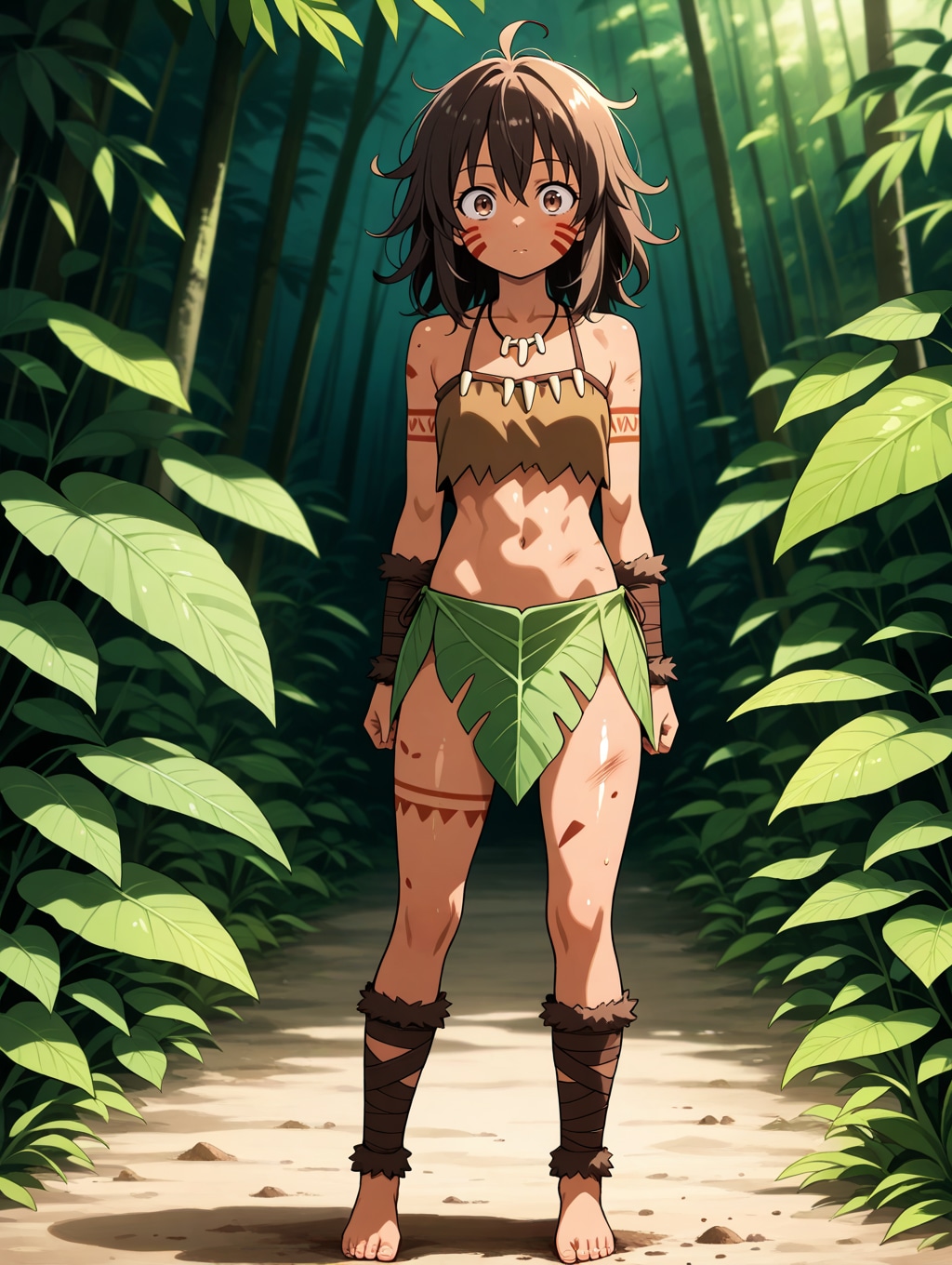 【今日の腹筋】部族の娘