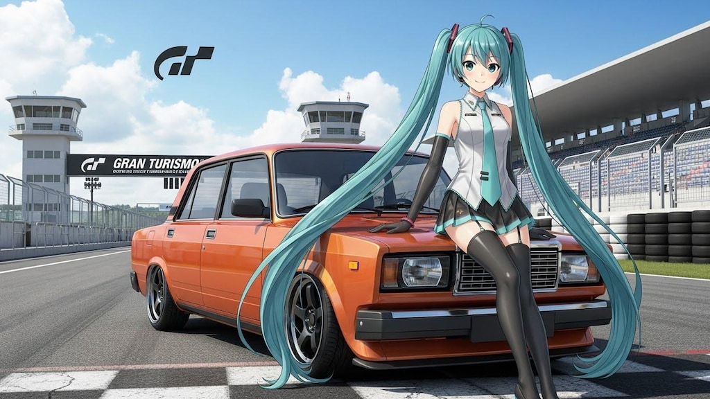 初音ミクとラーダ