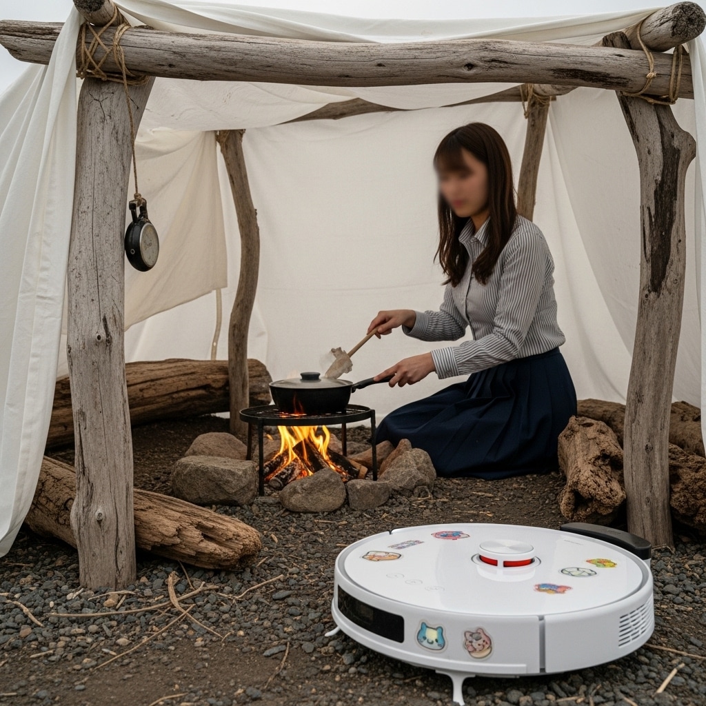 無人島と思われた島に先客がいて略奪をしにきた【無人島サバイバル】