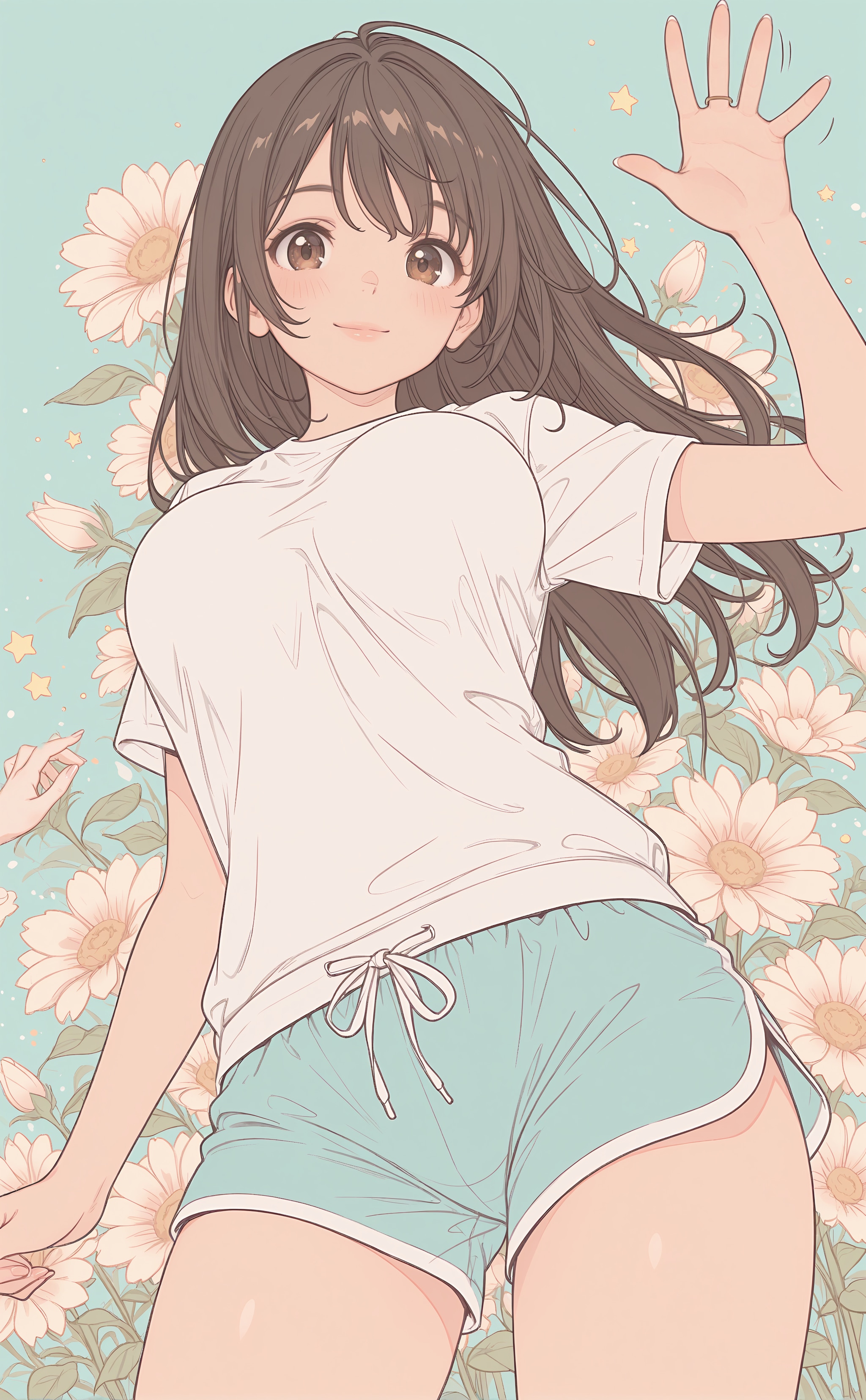 美沙紀ちゃんフラットカラースタイル