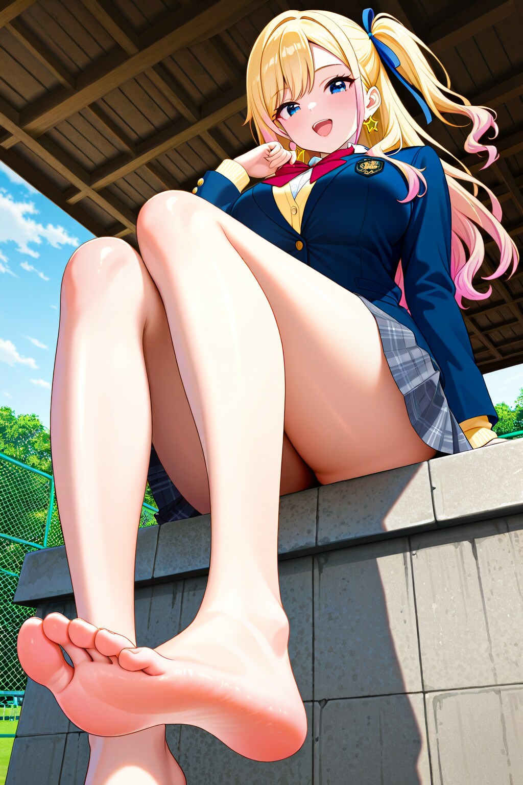 ナミちゃんのふくらはぎ