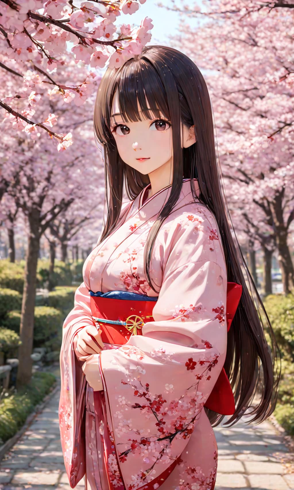 桜綺麗ですね