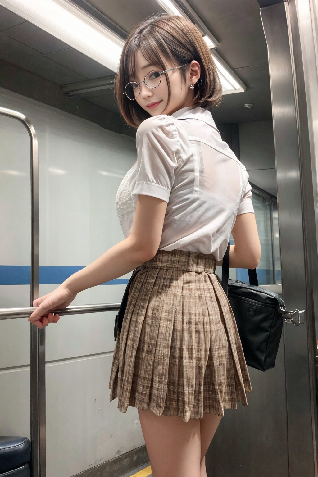 透けブラの女の子