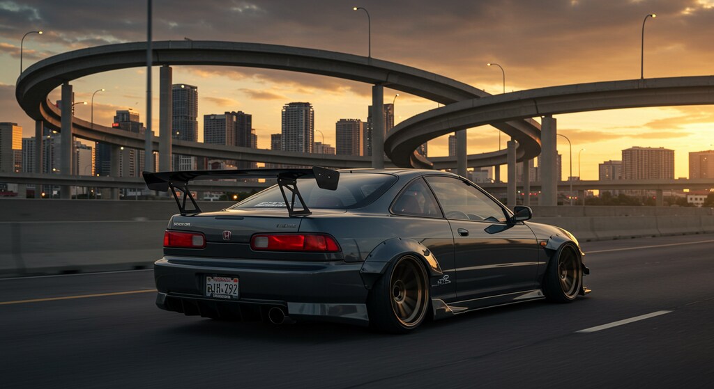 インテグラタイプRのドリ車