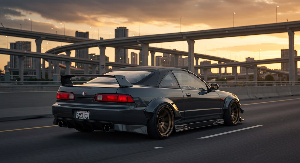 インテグラタイプRのドリ車