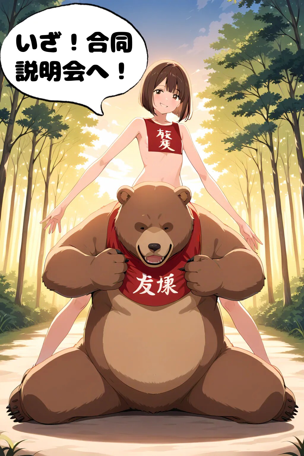 【セリフ入れました】出発！
