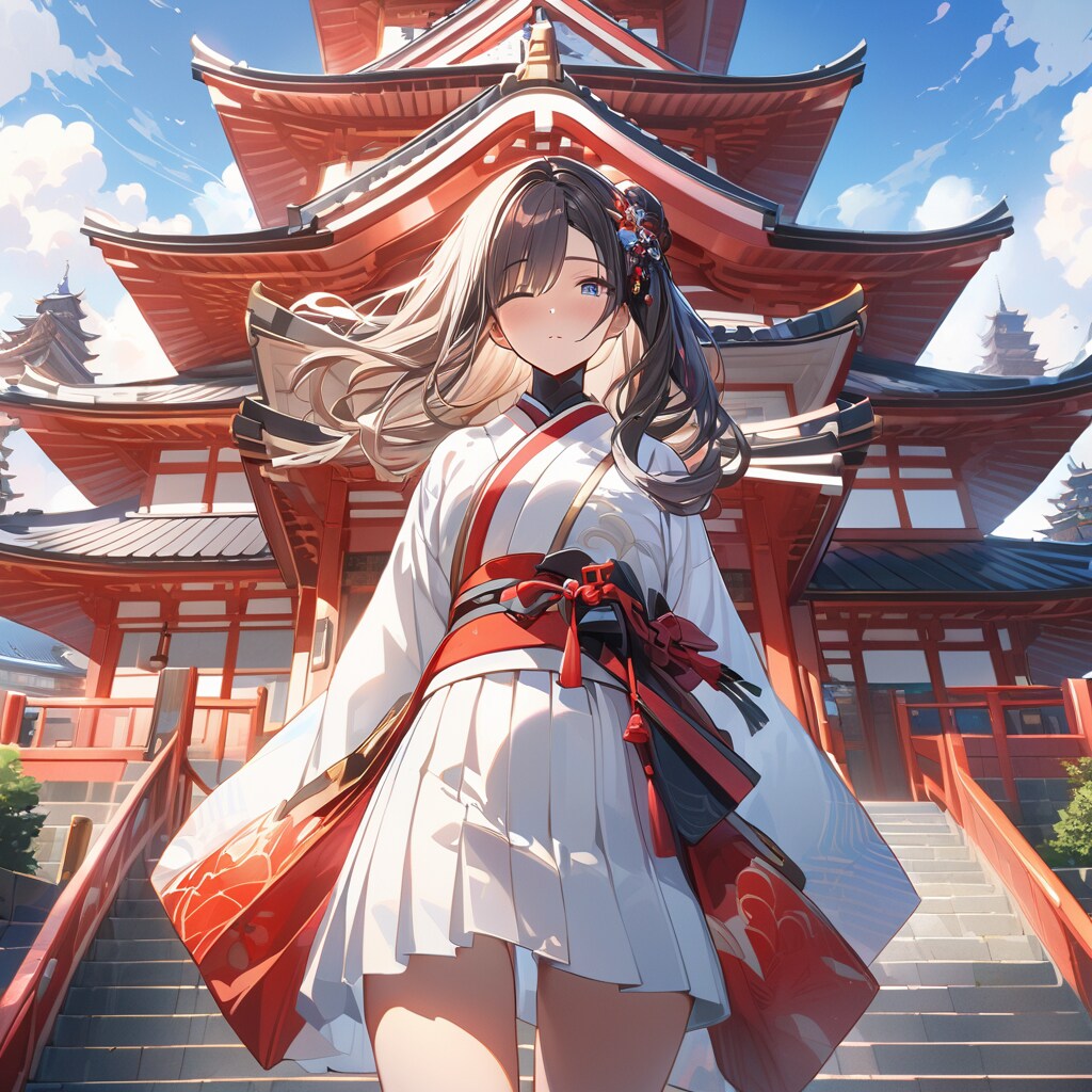 どこかの神社 | の人気AIイラスト・グラビア