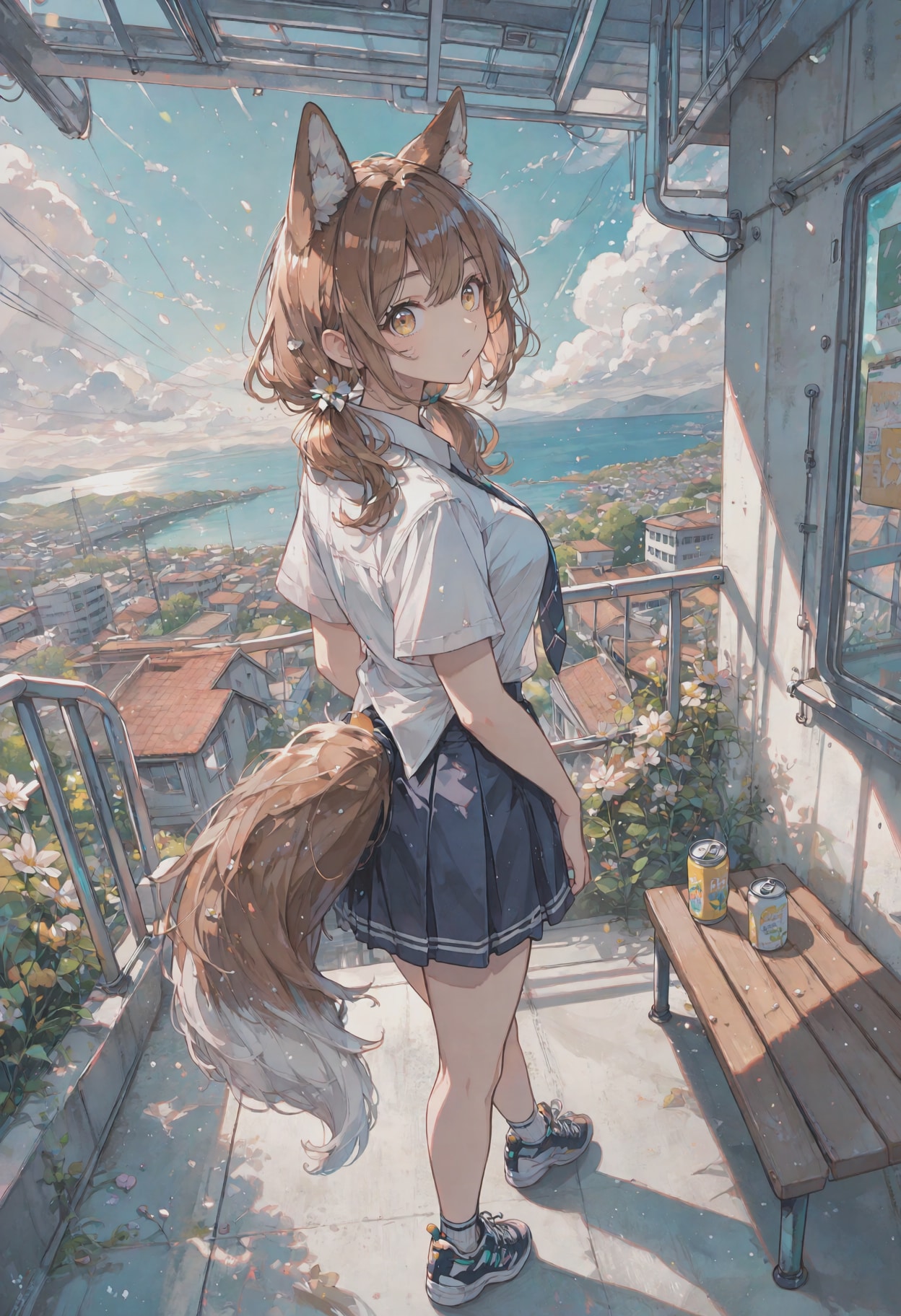 けもみみ娘 | の人気AIイラスト・グラビア