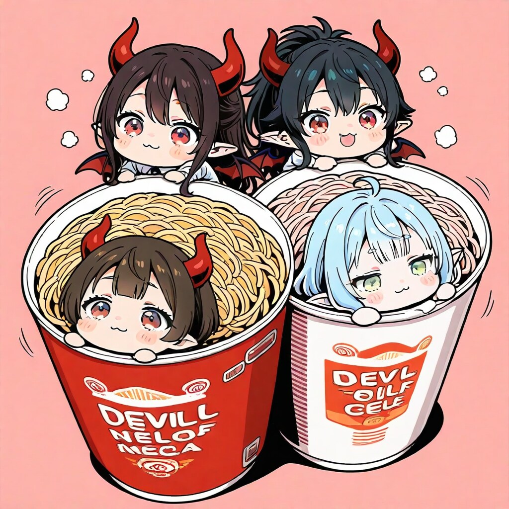 カップヌードルデビル