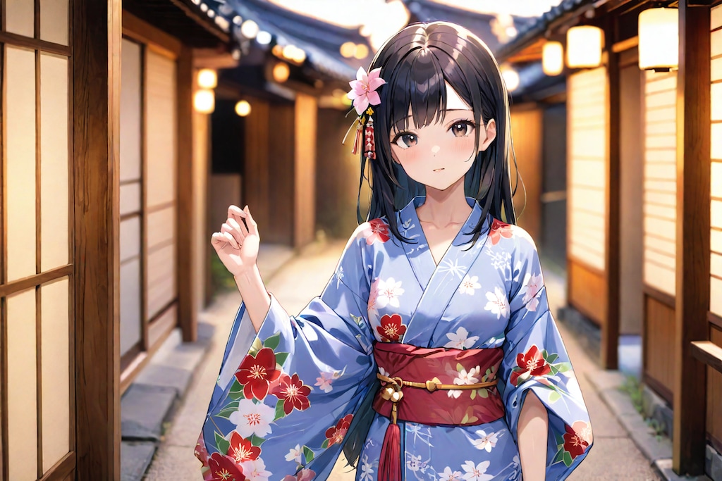 浴衣の女の子02